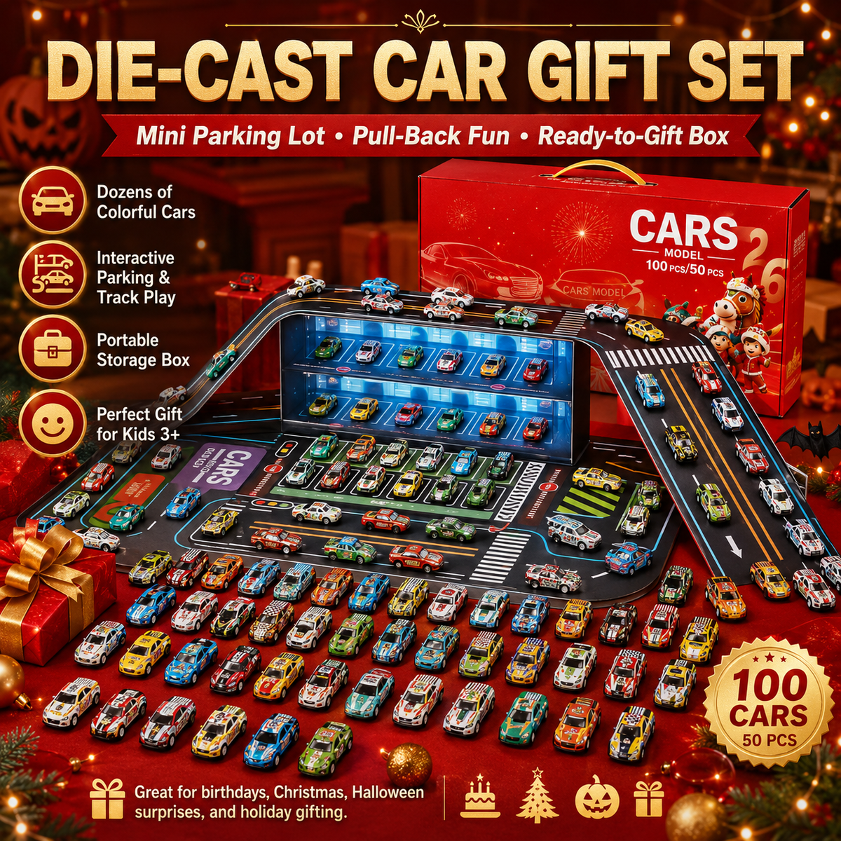 MotorMates – Mini Pull-Back Car Collection