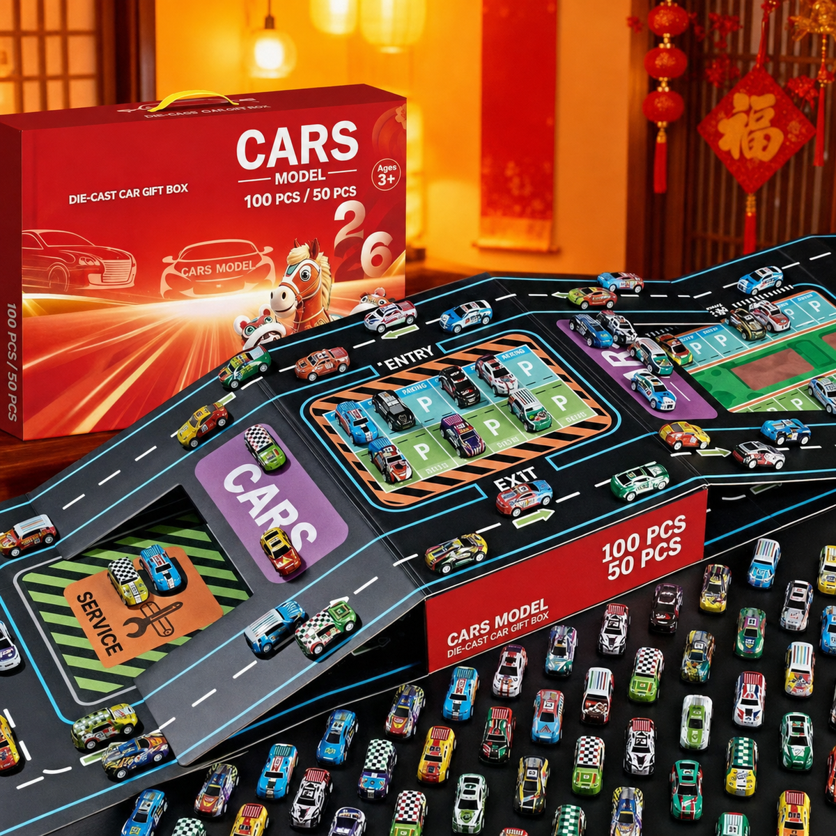 MotorMates – Mini Pull-Back Car Collection
