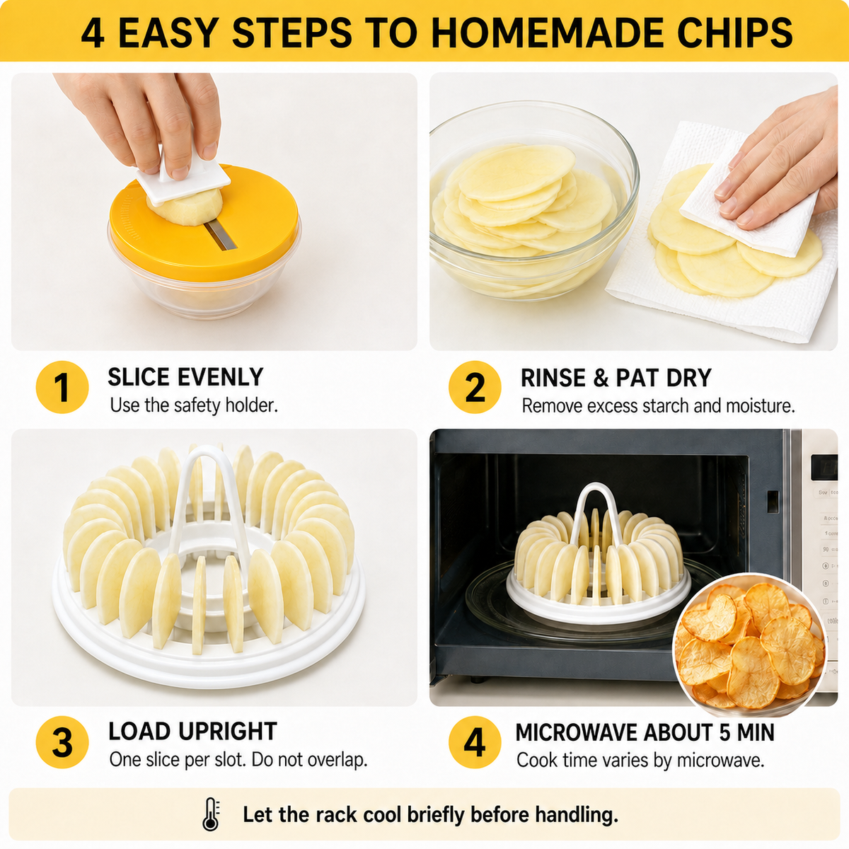 CrispChef – DIY Microwave Veggie Chip Maker
