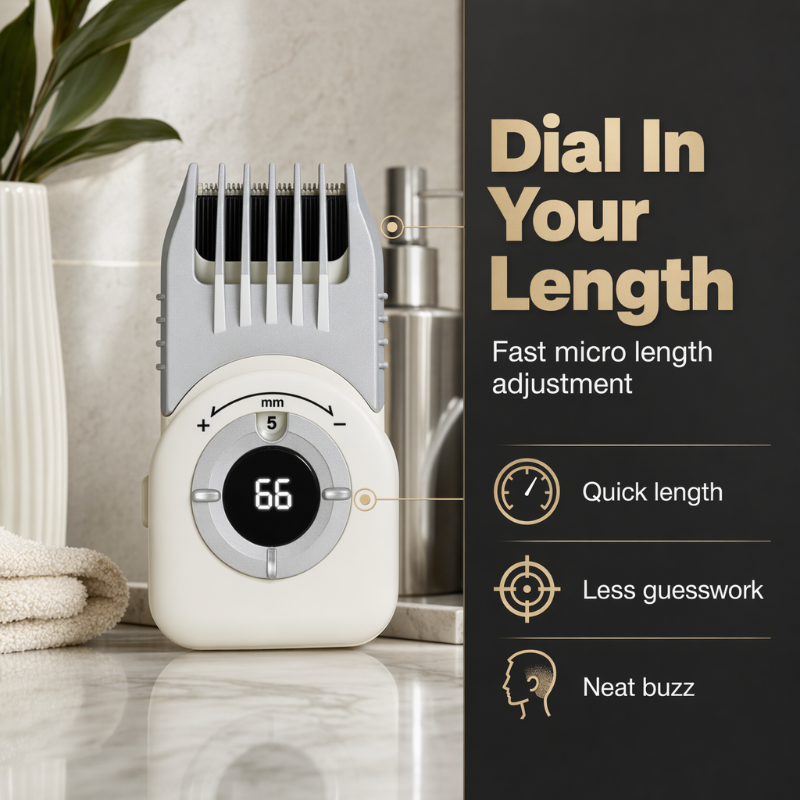 GroomMate – Digital Display Hair Trimmer