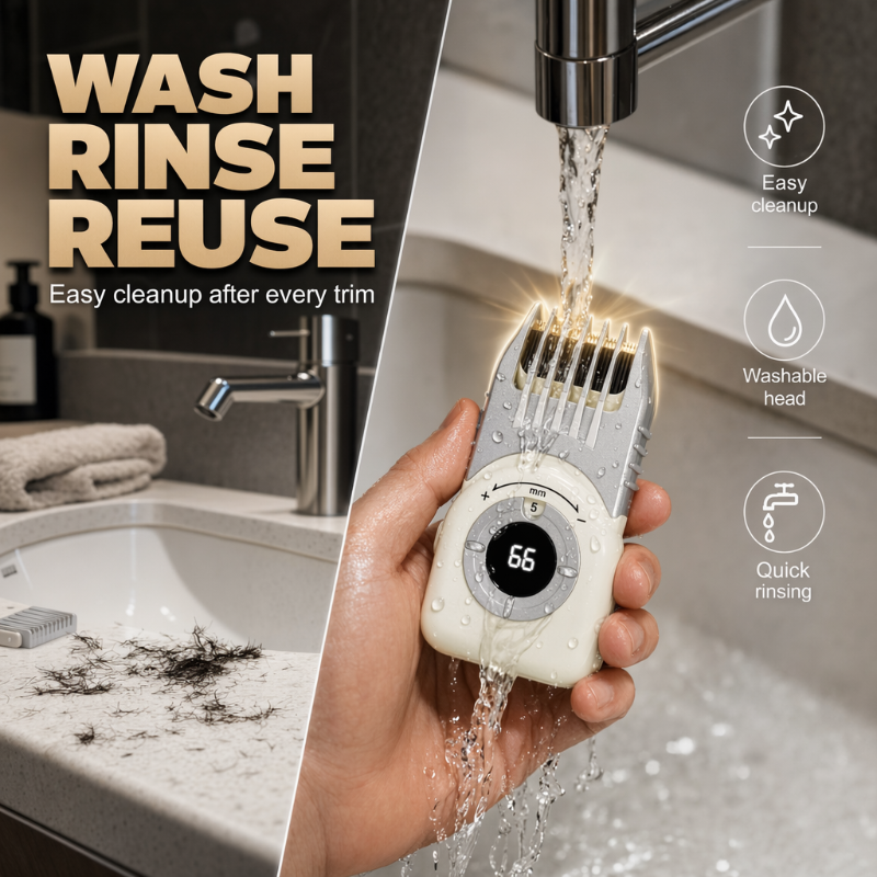 GroomMate – Digital Display Hair Trimmer