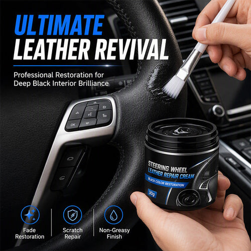InteriorRevive – Black Leather Restoration Cream