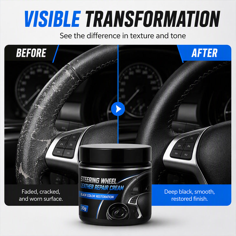 InteriorRevive – Black Leather Restoration Cream