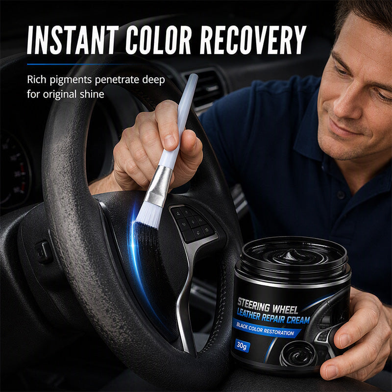 InteriorRevive – Black Leather Restoration Cream
