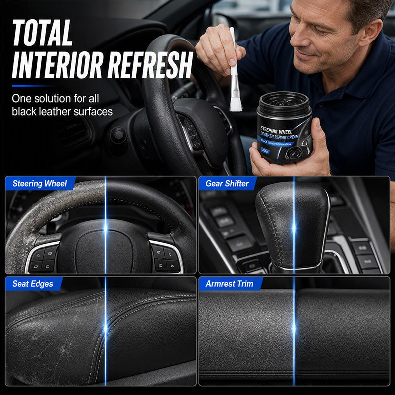 InteriorRevive – Black Leather Restoration Cream