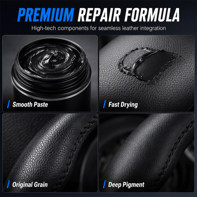 InteriorRevive – Black Leather Restoration Cream