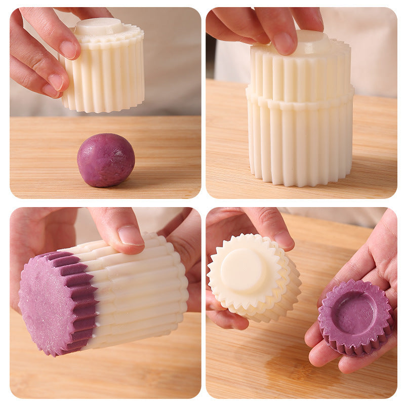 BakeMuse – Double-Ended Decorative Pastry Mould