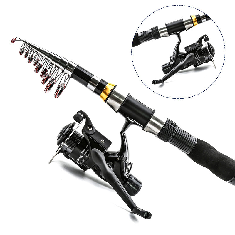CastVanta – Telescopic Fishing Rod & Reel Kit