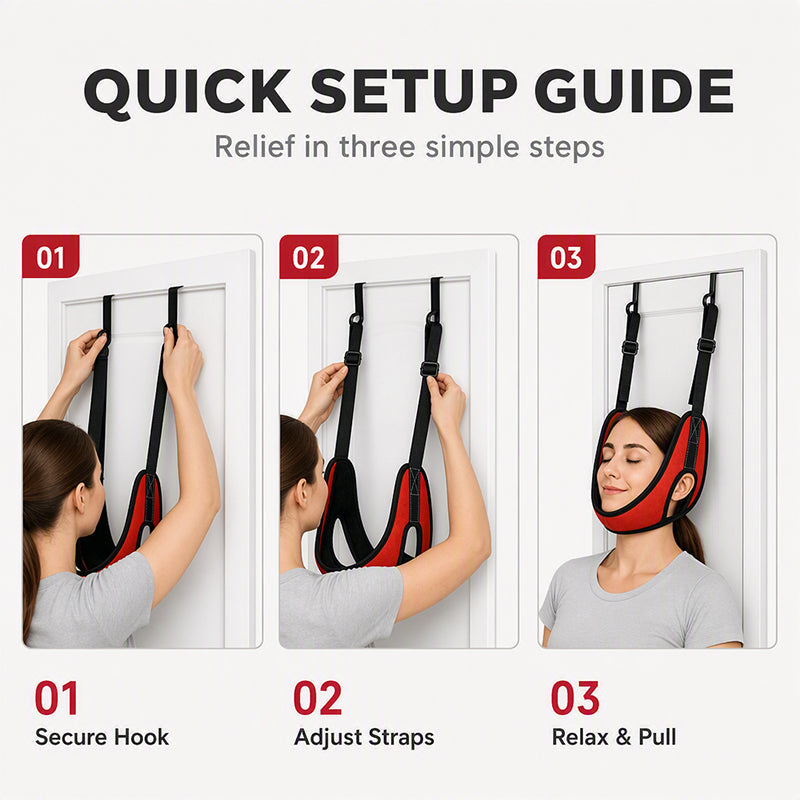 NeckBalance – Adjustable Cervical Traction Sling