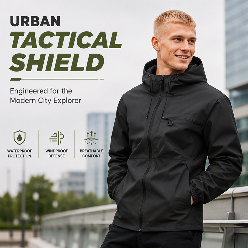 StormVanta – Men’s Waterproof Oversized Hooded Jacket