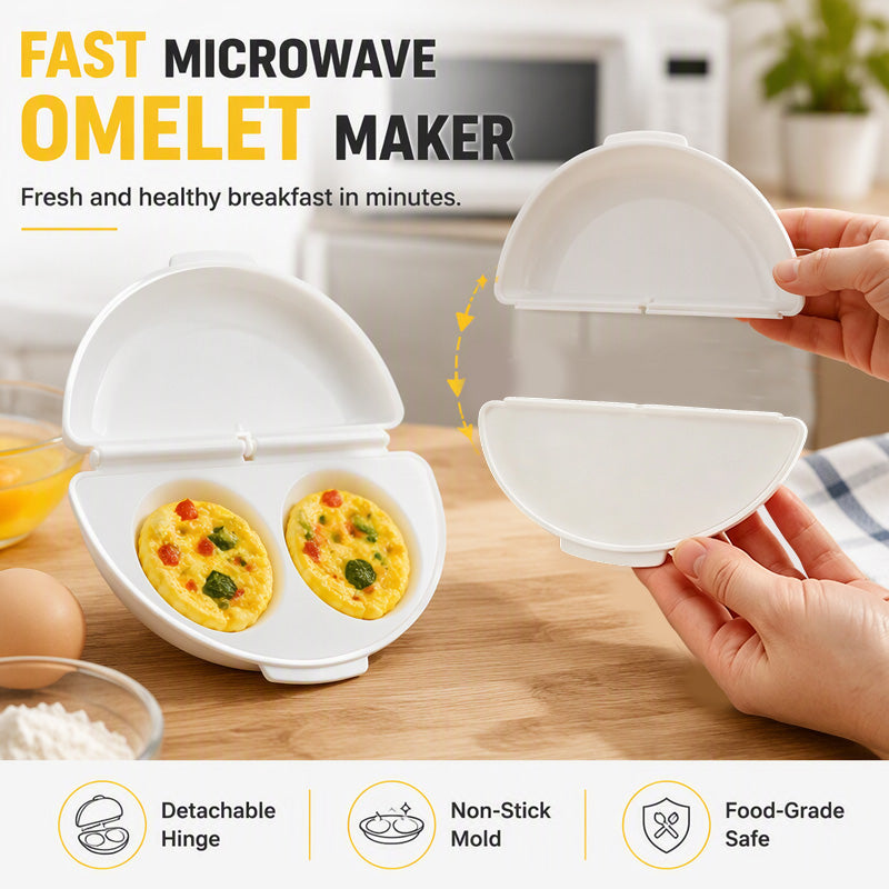 EggMate – 2-Egg Microwave Cooking Steamer