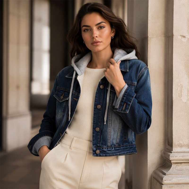 FrostDenim – Women’s Layered Winter Jacket