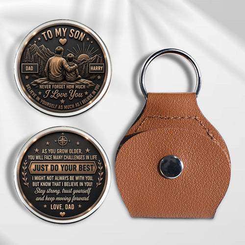 ForeverProud – Personalized Son Pocket Hug Keepsake