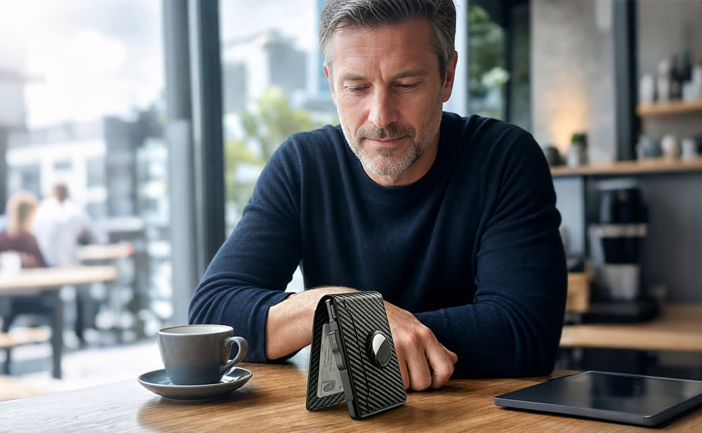 GuardVanta – Professional RFID-Shielding Bifold Wallet