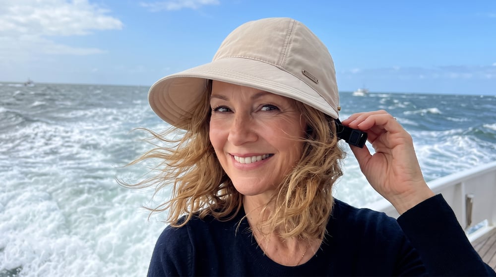 SunnyCrown – UPF 50+ Women’s Sun Visor
