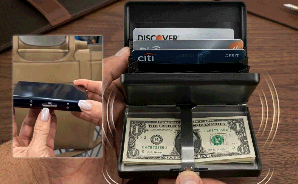 SecureCard – Aluminum RFID Wallet