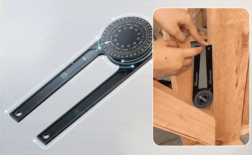AngleCraft – Professional Miter Saw Protractor