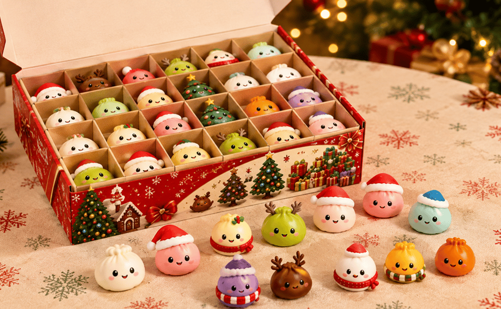 SquishWonder – 24 Surprise Christmas Advent Calendar