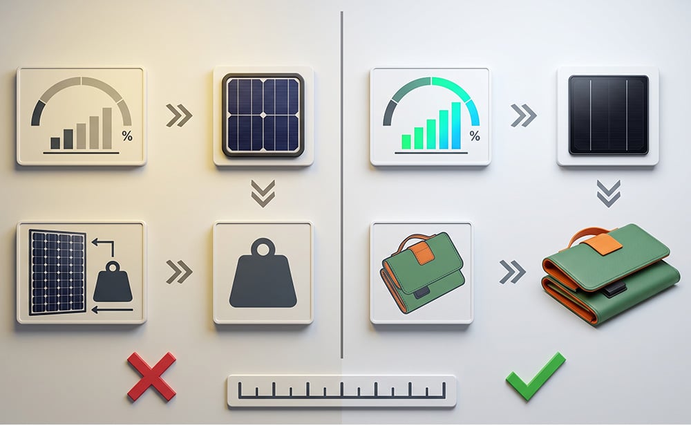 PowerSun – 200W Foldable Solar Charging Panel