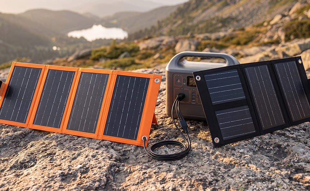 PowerSun – 200W Foldable Solar Charging Panel