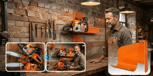 WorkshopLock – Chainsaw Wall Storage Bracket