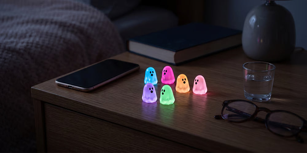GlowHollow – Mini Glow-In-The-Dark Ghost Figurines