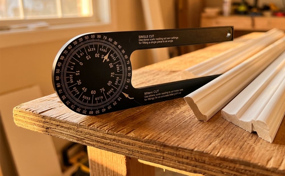 AngleCraft – Professional Miter Saw Protractor