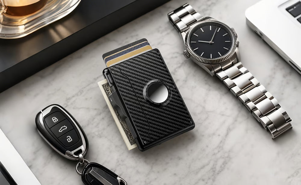 GuardVanta – Professional RFID-Shielding Bifold Wallet