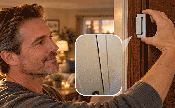LockGuard – Childproof Security Door Latch