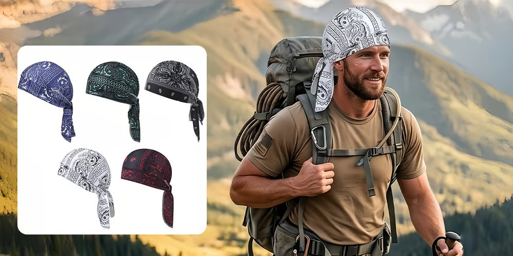 RiderVail – Elastic Cycling Sports Helmet Cap