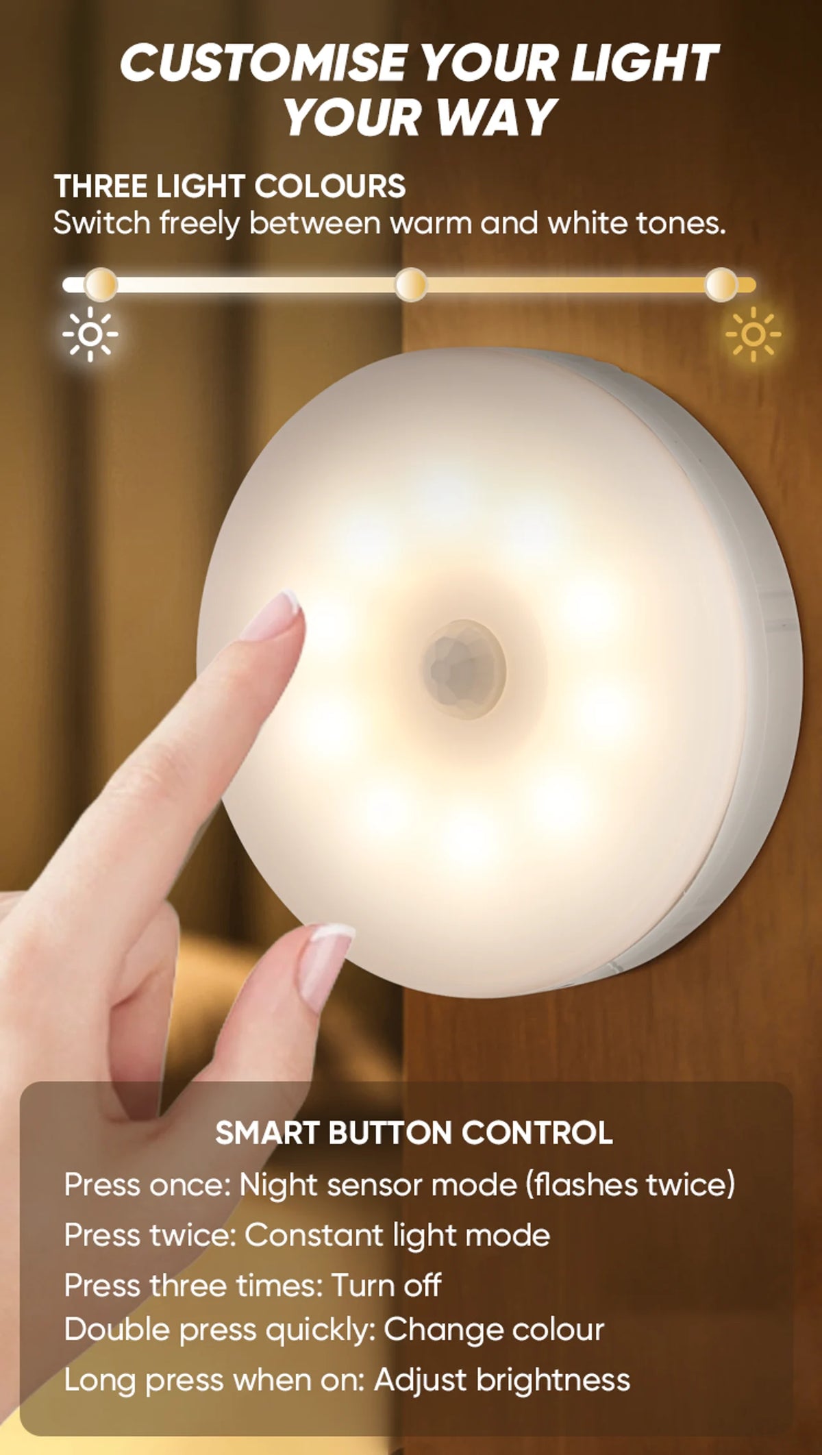 UltraThin – Magnetic Rechargeable Motion Sensor Light