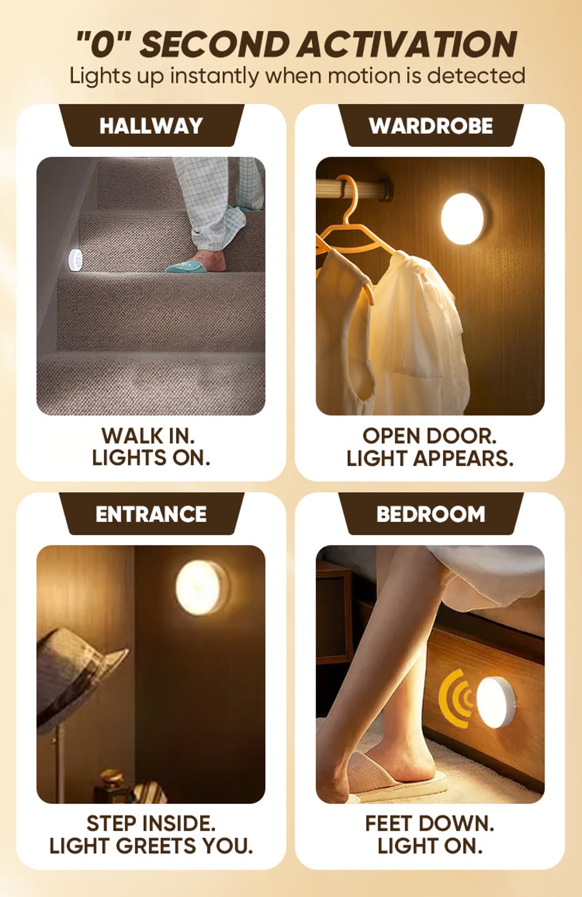 UltraThin – Magnetic Rechargeable Motion Sensor Light