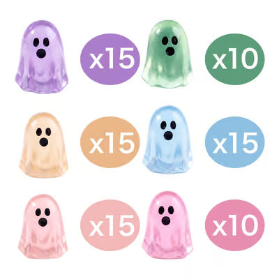 GlowHollow – Mini Glow-In-The-Dark Ghost Figurines