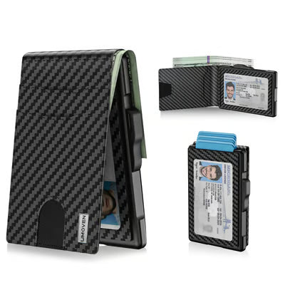 GuardVanta – Professional RFID-Shielding Bifold Wallet
