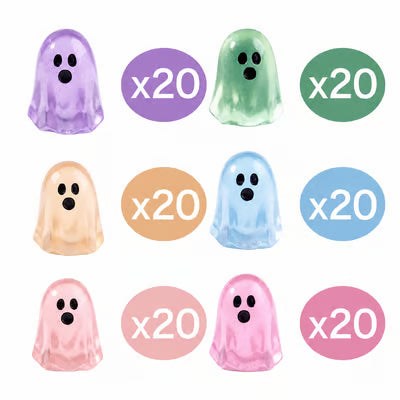 GlowHollow – Mini Glow-In-The-Dark Ghost Figurines