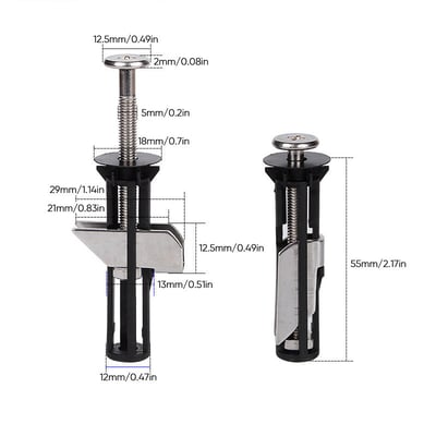 FixSeat – Heavy Duty Toilet Seat Repair Fasteners