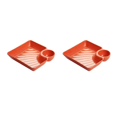 ServeLuxe – Smart Divided Dumpling Plate