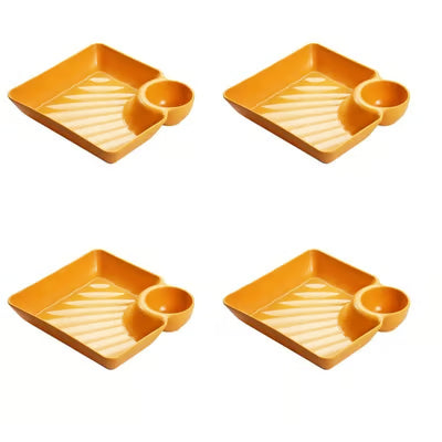 ServeLuxe – Smart Divided Dumpling Plate