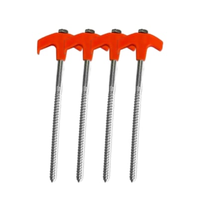 GroundLock – 8" Screw-In Tent Stakes
