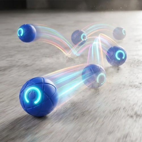 OrbitPaw – Interactive Rolling & Bouncing Dog Toy