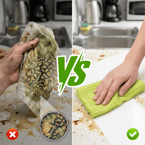 WipeNest – Reusable Absorbent Cleaning Towels