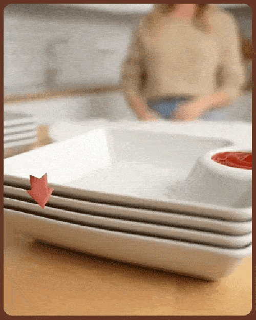 ServeLuxe – Smart Divided Dumpling Plate
