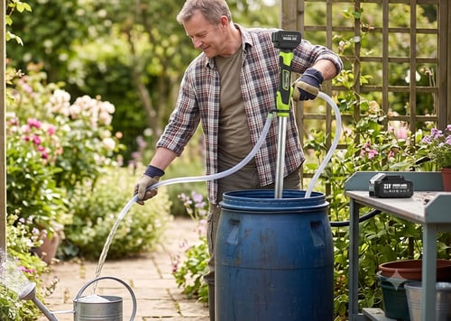 FlowMate – Rechargeable Stick Water Drainage Pump