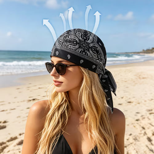 RiderVail – Elastic Cycling Sports Helmet Cap