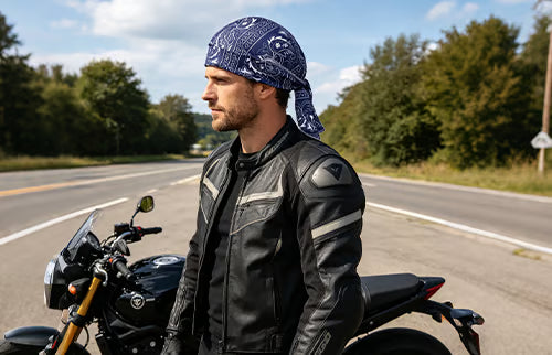 RiderVail – Elastic Cycling Sports Helmet Cap
