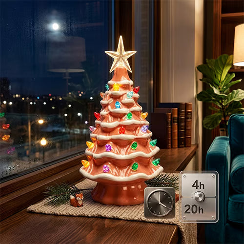 EverGlow – Mini Resin Nostalgic Christmas Tree Lamp
