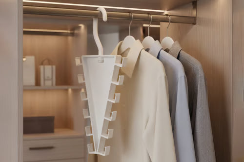 SpinLuxe – 12-Hook Rotating V-Shaped Accessory Organizer