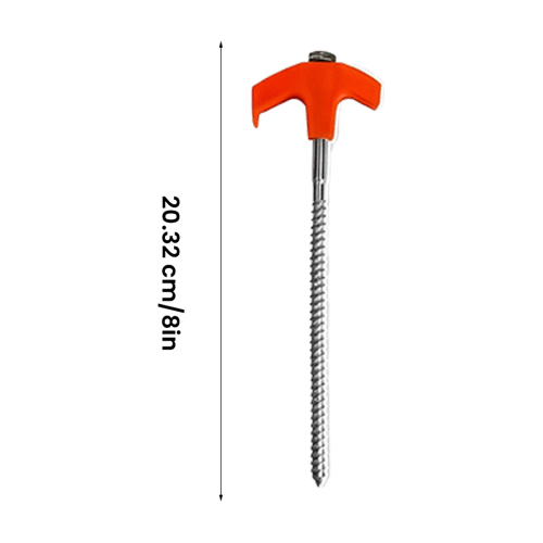 GroundLock – 8" Screw-In Tent Stakes