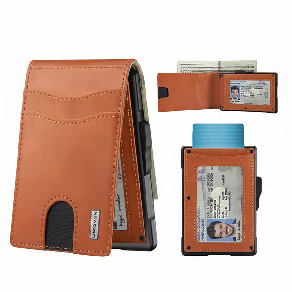 GuardVanta – Professional RFID-Shielding Bifold Wallet