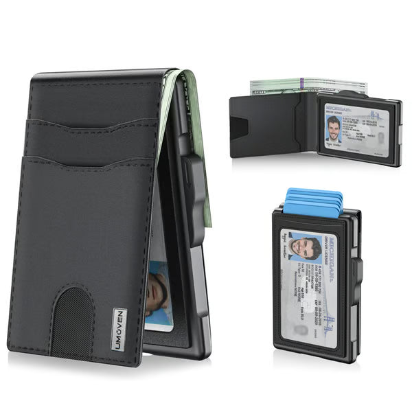 GuardVanta – Professional RFID-Shielding Bifold Wallet